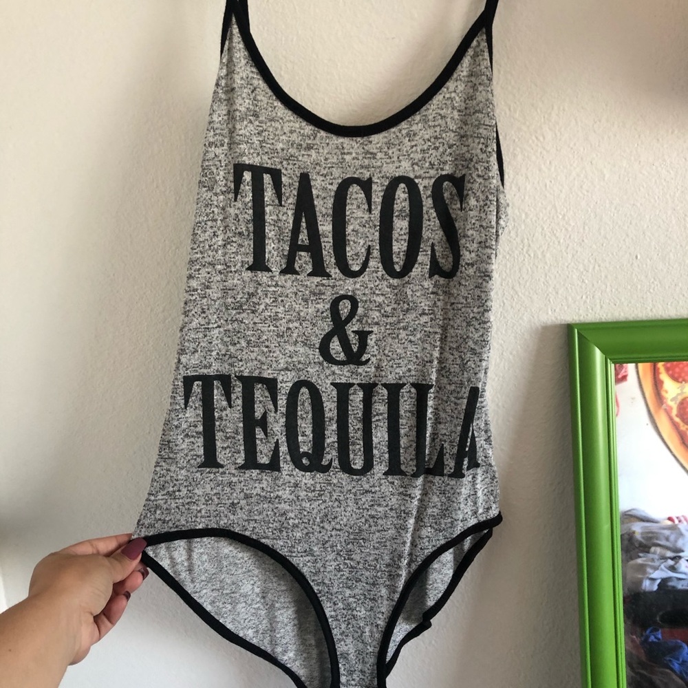 Tacos & tequila body suit